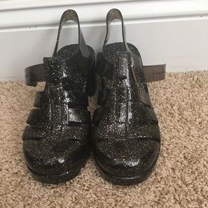 90s Inspired Jelly Shoes 🖤✨